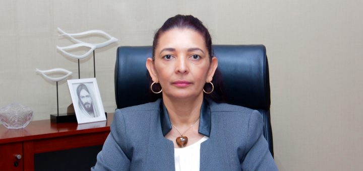 Directora Administrativa y Financiera de Pro Consumidor, María Teresa Paulino.