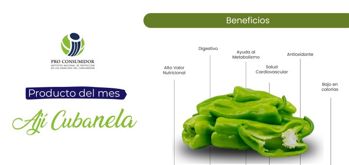 Producto del mes: El ají cubanela